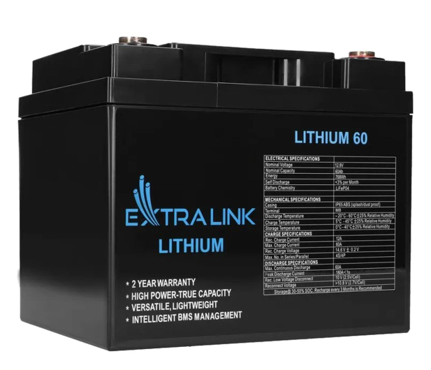 ExtraLink LiFePO4 60Ah - 1172654 - zdjęcie 2